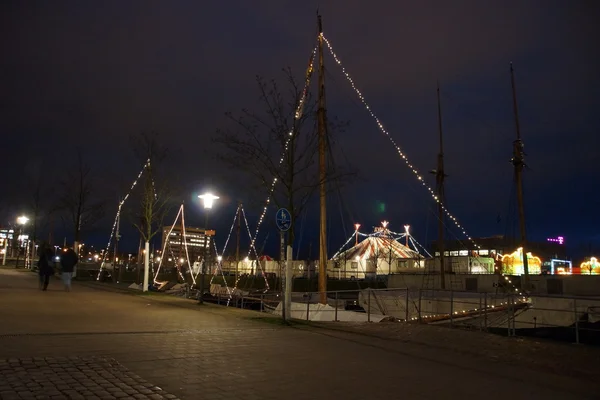 Carnaval en la noche en Kiel —  Fotos de Stock
