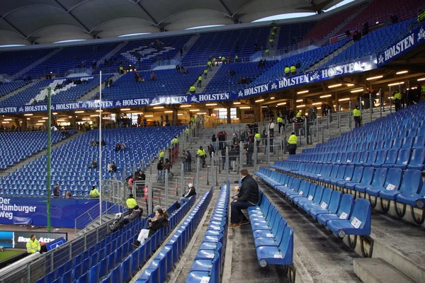 Die Fans von Eintracht Frankfurt — Stockfoto