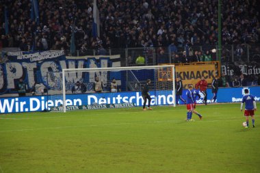 hamburg Spor Kulübü hsv oyuncu ısınıyor