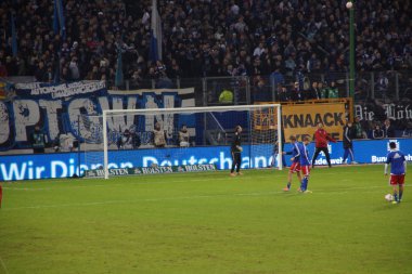 hamburg Spor Kulübü hsv oyuncu ısınıyor