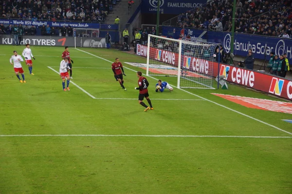 De speler kevin trapp van de eintracht frankfurt football club — Stockfoto