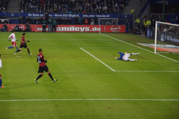 The Player Kevin Trapp of the Frankfurt Football Club Eintracht — Stock Photo, Image