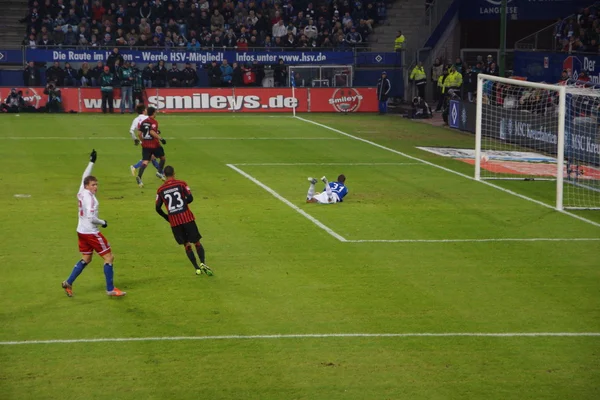 Der Spieler Kevin Trapp von Eintracht Frankfurt — Stockfoto