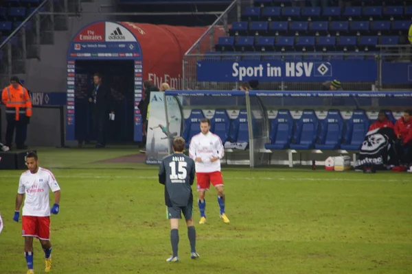 Gracz hamburg sport club hsv — Zdjęcie stockowe