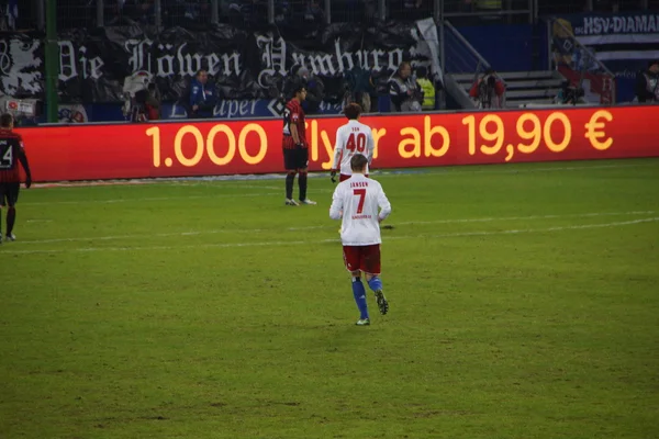 De speler marcell jansen van de hamburg sport club hsv — Stockfoto