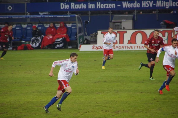 De speler marcell jansen van de hamburg sport club hsv — Stockfoto