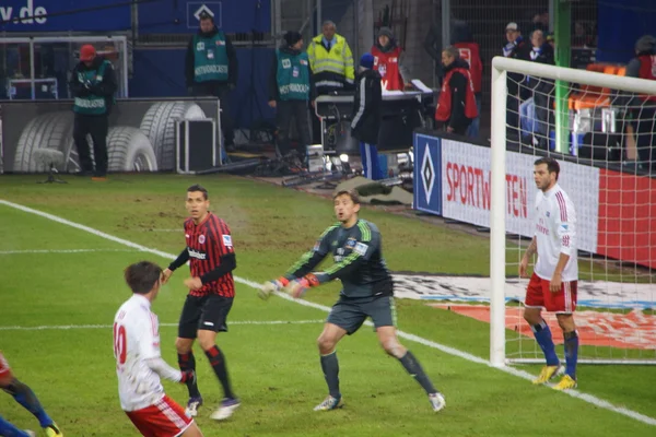 The player Rene Adler of the Hamburg Sport Club HSV — Stock Photo, Image