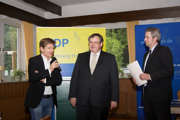 Dr. heiner garg, ekkehard klug, sebastian blumenthal, lid van de Bondsdag — Stockfoto