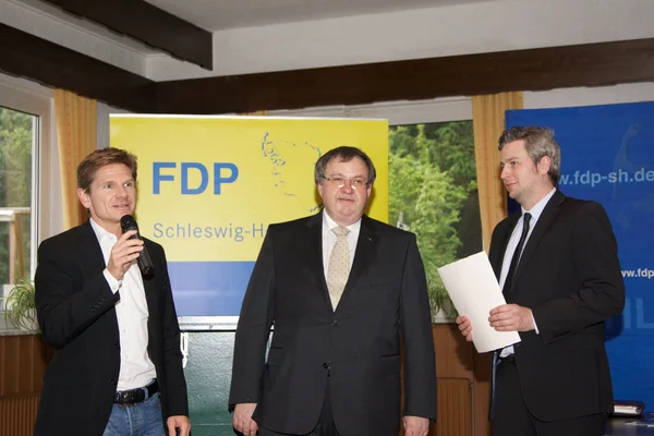 Dr. Heiner Garg, Ekkehard Klug, Sebastian Blumenthal, Member of the Bundestag — Stock Photo, Image