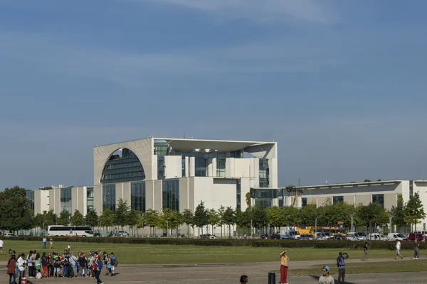 Das kanzleramt in berlin-mitte — Stockfoto