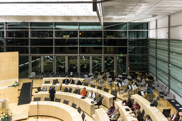 การเฉลิมฉลองของ Schleswig-Holstein Landtag — ภาพถ่ายสต็อก