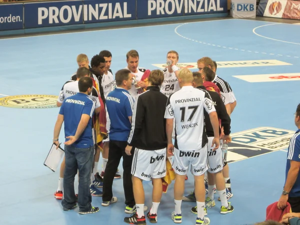 THW Kiel vs TuS N.-Lübbecke on 28.11.2013 — Stock Fotó