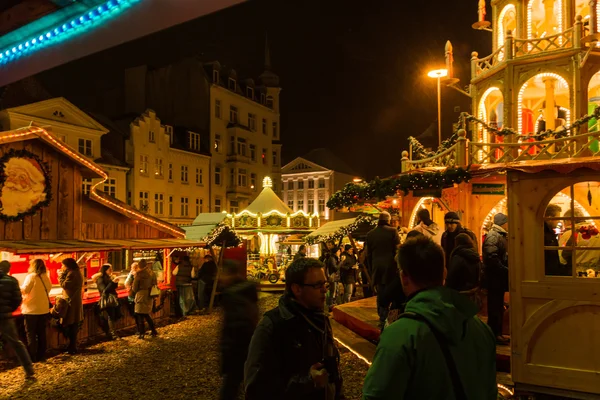 Flensburg karácsonyi vásár Jogdíjmentes Stock Fotók