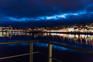 Kiel ışıklı manzarası
