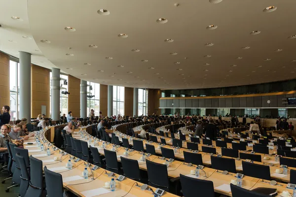 Inside the European Parliament — Stock Photo, Image