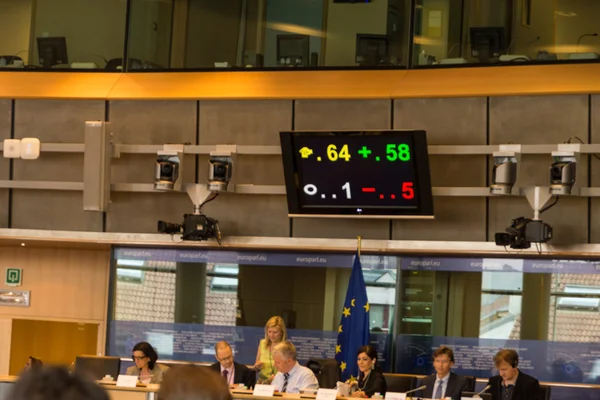 All'interno del Parlamento europeo — Foto Stock