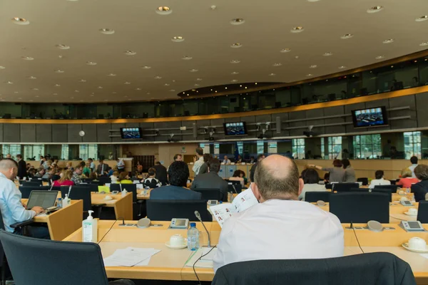 All'interno del Parlamento europeo — Foto Stock