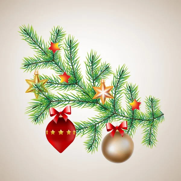 Christmas decoration — Stock Vector