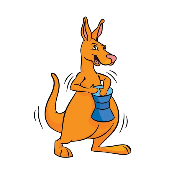 tatlı turuncu kanguru