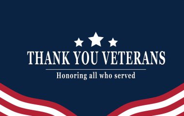 Amerikan bayrağıyla Gaziler Günü kutlu olsun.