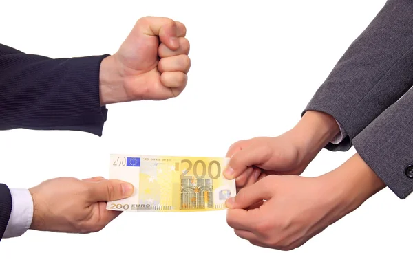 Exchanging Money — Stock Photo, Image