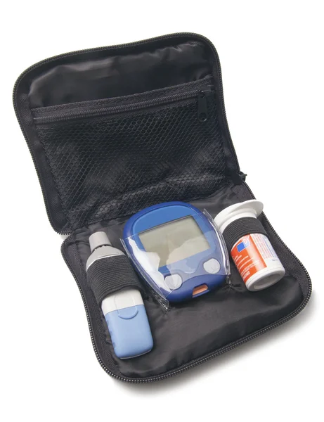 Glucometer kKit — Stock Photo, Image