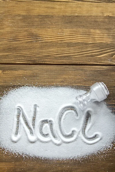 Natriumchlorid - Salz — Stockfoto
