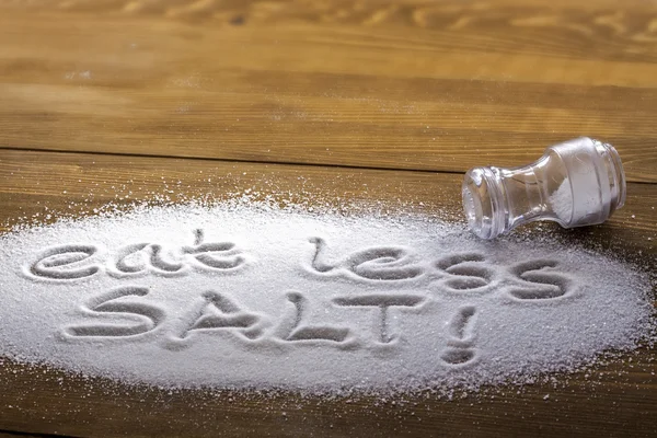 stock image Less salt and medical concept