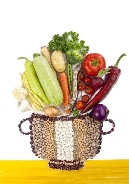 Gezond voedselconcept — Stockfoto