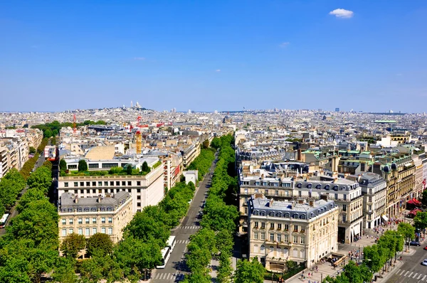 The Champs-Elysées . Paris. — Stockfoto