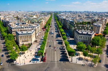 The Champs-Elysées. Paris.