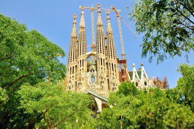 Sagrada Família. Barselona. Spain.