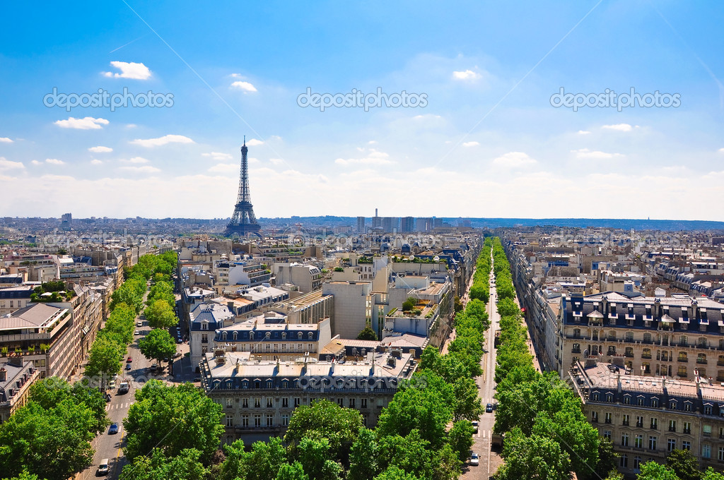 The Eiffel Tower. Paris.