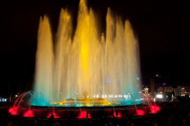 Magic Fountain of Montjuïc. Barcelona, Spain.