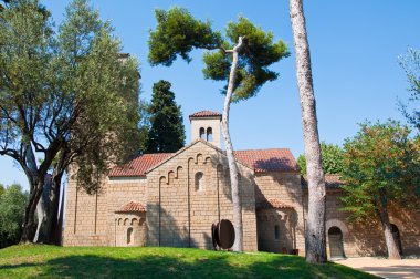Roma stile manastırda. poble espanyol. Barcelona.