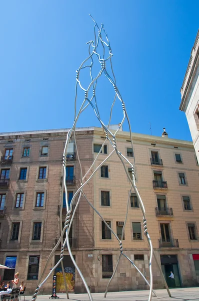 Arte urbano moderno, Barcelona, España . —  Fotos de Stock