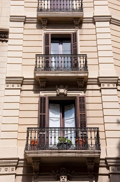 El elegante balcón de Barcelona . —  Fotos de Stock