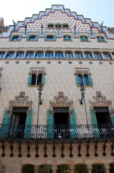 Casa Amatller, Barcelona, Spain. — Stock Photo, Image