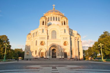 Aziz Nikolaos'un deniz katedralde kronstadt, Rusya Federasyonu.