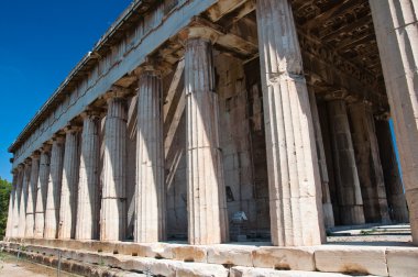 agora hephaestus Tapınağı. Atina, Yunanistan.