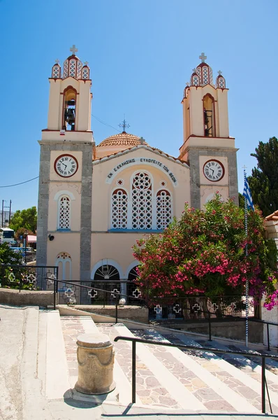 Kerk van st. panteleimon. Rhodes, Griekenland. — Stockfoto