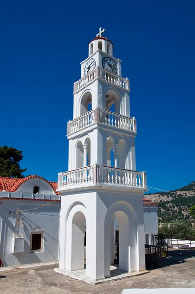 Tsambika Monastery on Rhodes island, Greece. — Stock Photo, Image