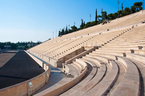 A mámorból stadion. Athén, Görögország. — Stock Fotó