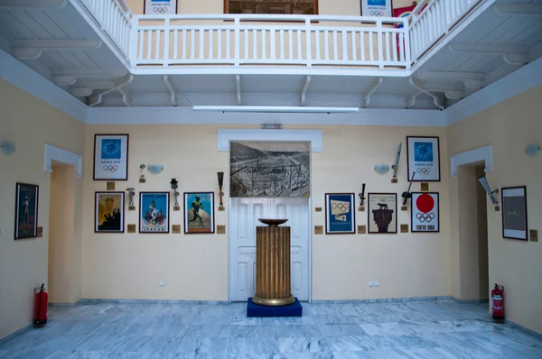 Het museum van het Panatheense Stadion. Athens, Griekenland. — Stockfoto