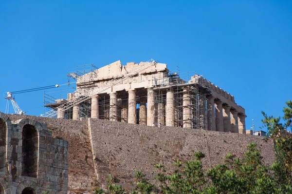 Τον Παρθενώνα της αθηναϊκής Ακρόπολης, Ελλάδα. — Φωτογραφία Αρχείου