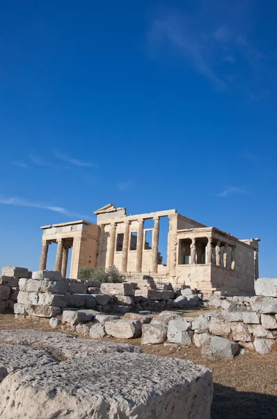 Yunanistan Atina akropolü erechtheion. — Stok fotoğraf