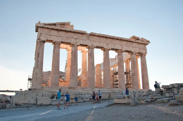 Parthenon Atina akropolü, Yunanistan. — Stok fotoğraf