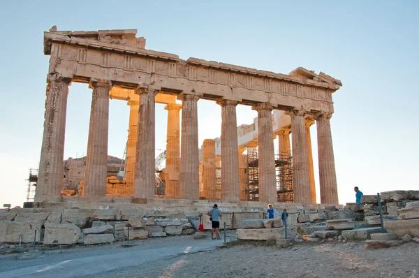 The Parthenon on the Athenian Acropolis, Greece. — Stock Photo, Image