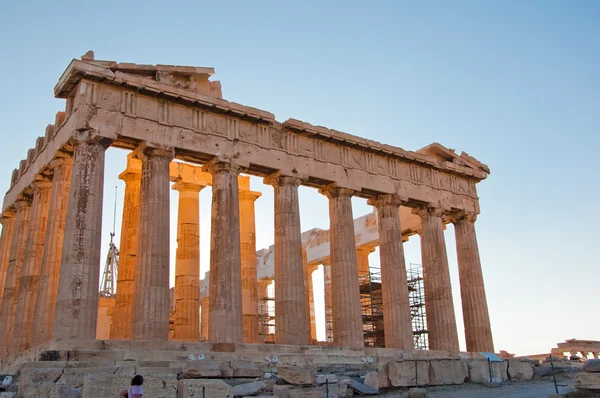 Der Parthenon auf der Athener Akropolis, Griechenland. — Stockfoto