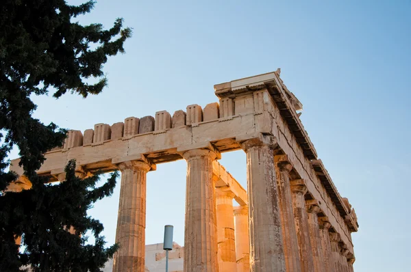 Yunanistan Atina akropolü parthenon detaij — Stok fotoğraf